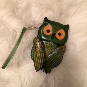 Leather Owl wallet